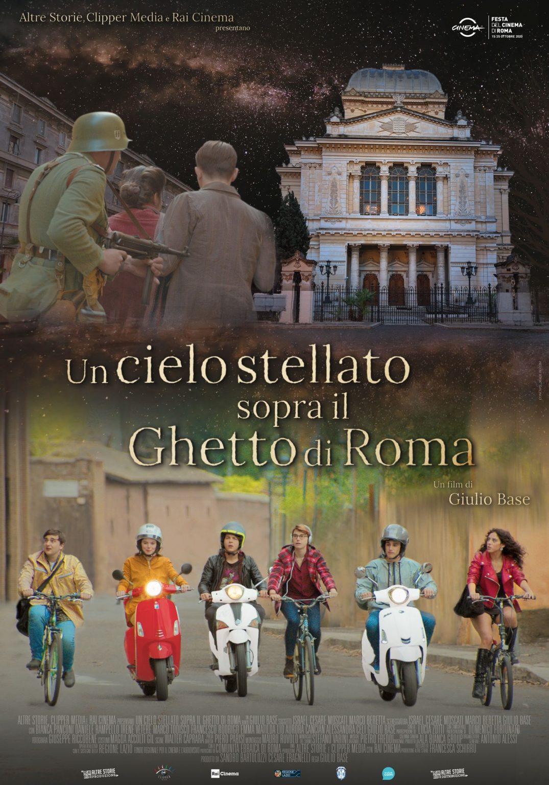 “Un cielo stellato sopra il Ghetto di Roma”, un film di Giulio Base tra memoria e nuove “Un cielo stellato sopra il Ghetto di Roma”, un film di Giulio Base tra memoria e nuove