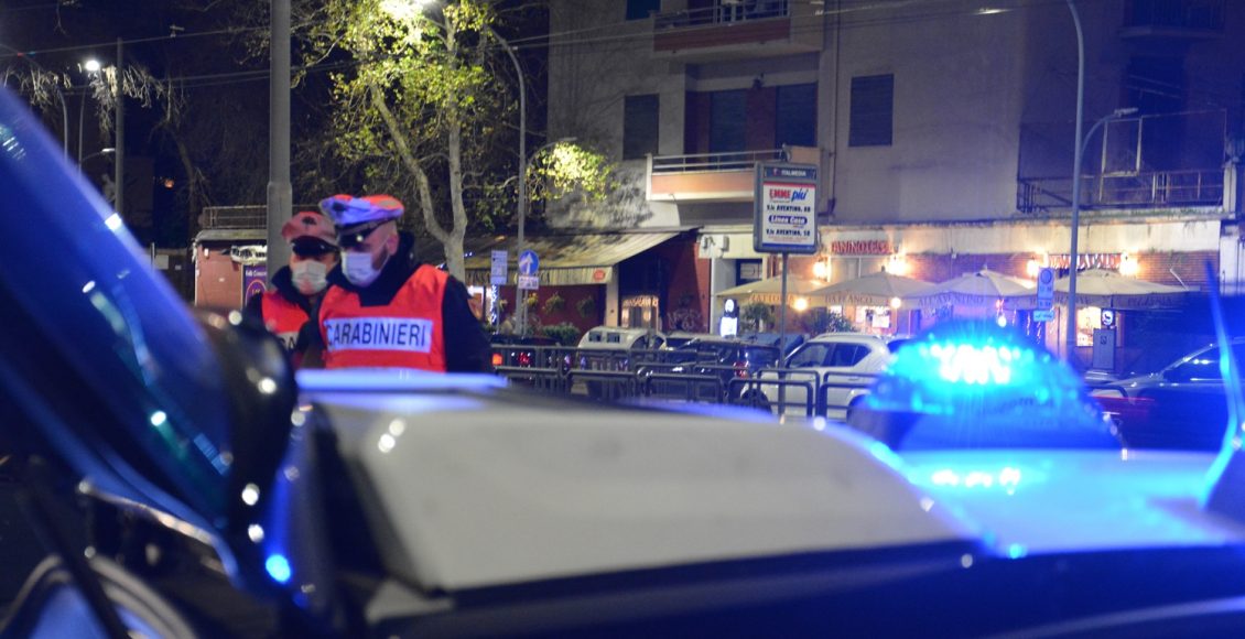 PIAZZA DANTE – Roma – I Carabinieri intervenuti