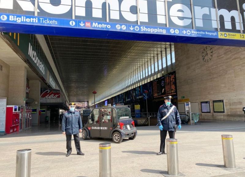 carabinieri stazione termini gennaio 2021