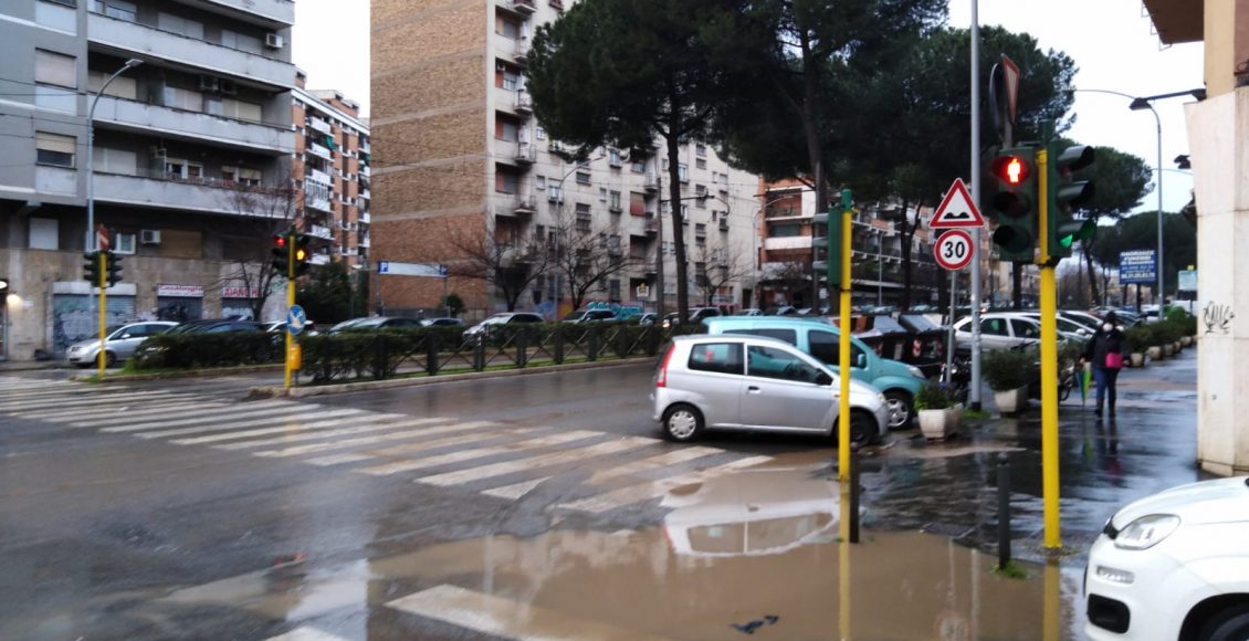 roma-via prenestina-allagamenti-febbraio 2021 (2)