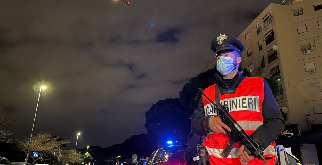 tor bella monaca notte carabinieri