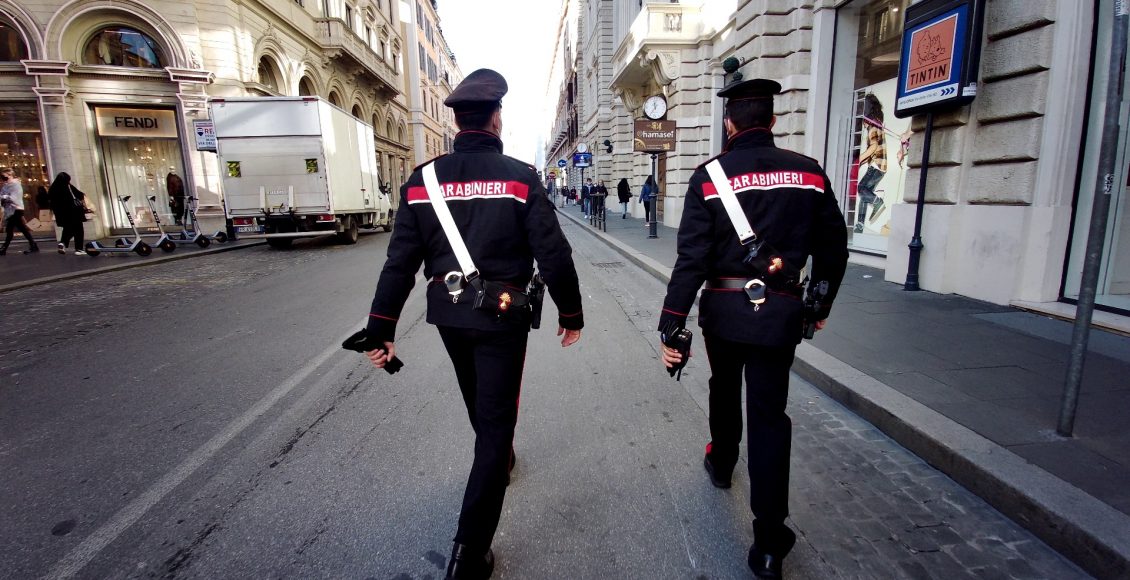 carabinieri via del corso roma