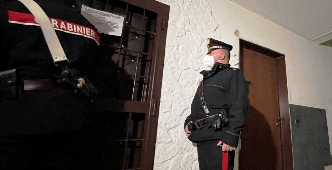 intervento carabinieri domicilio casa roma