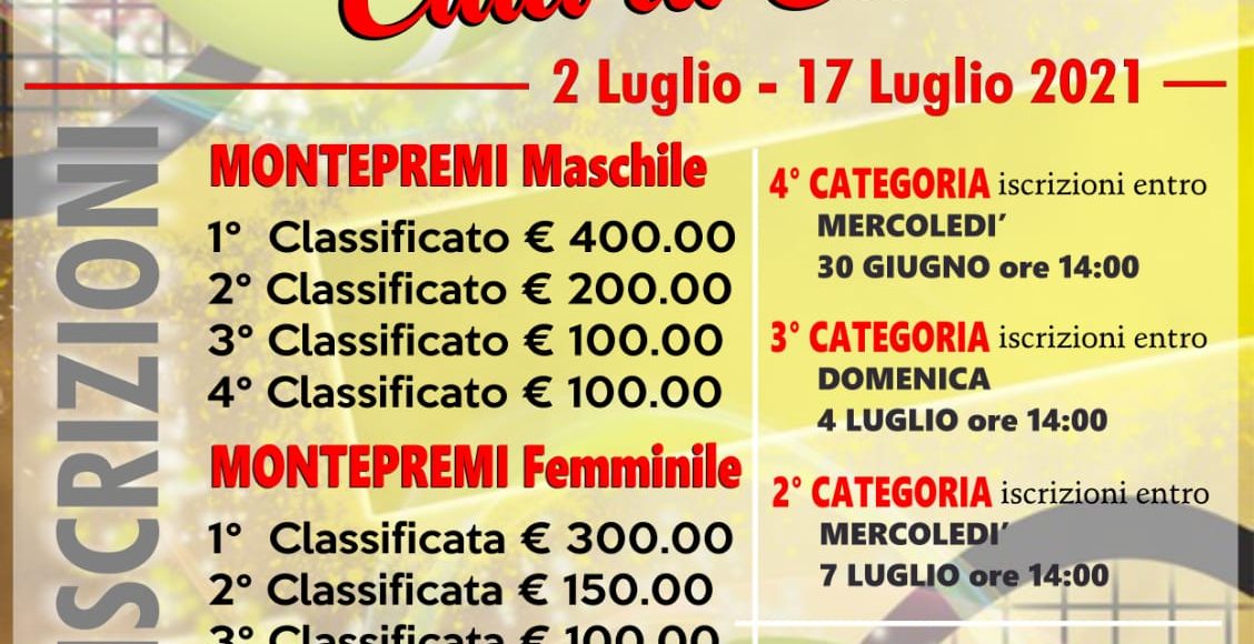 locandina open tennis sequoie luglio 202