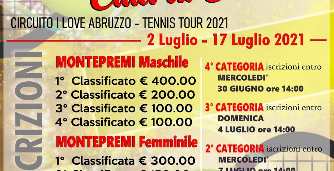 tennis sequoie locandina