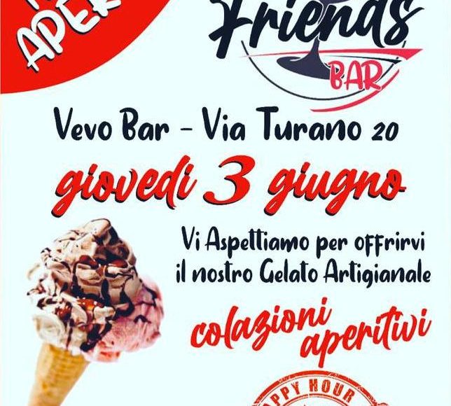 locandina friend’s bar apertura