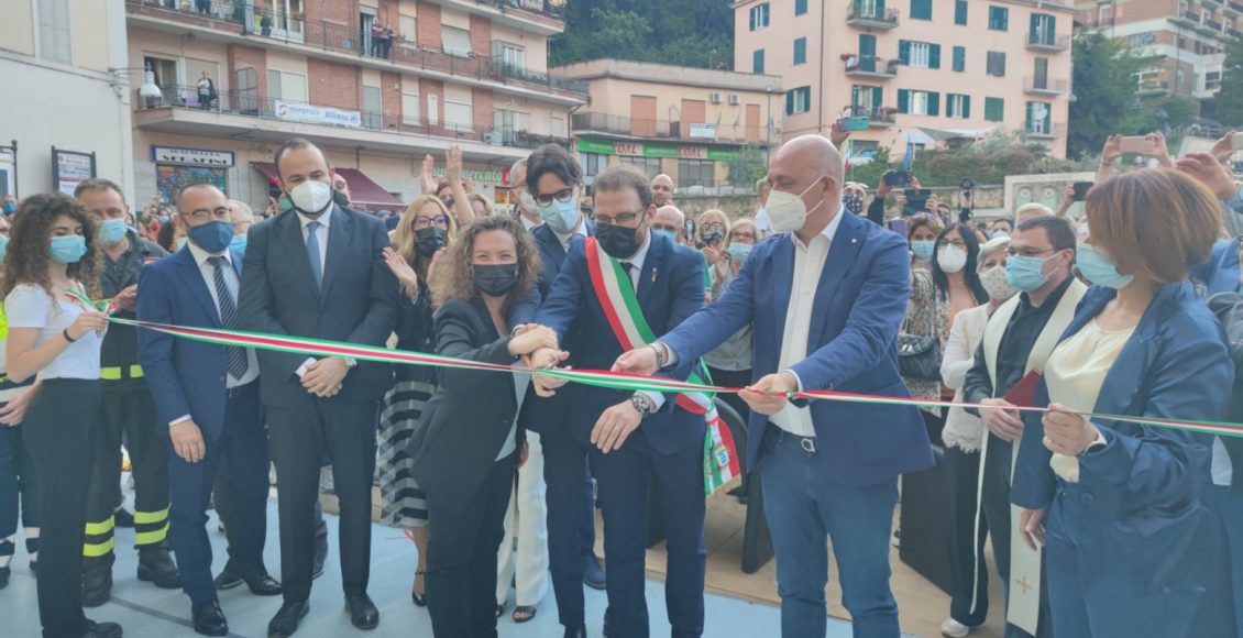 taglio nastro inaugurazione teatro narzio subiaco 2