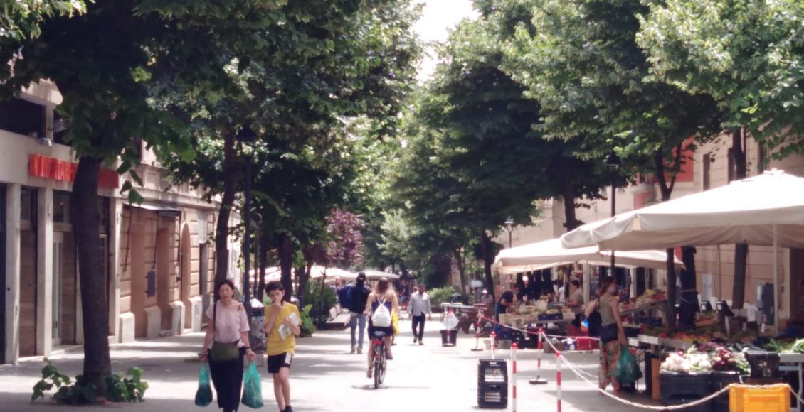 via del pigneto-Roma- mercato