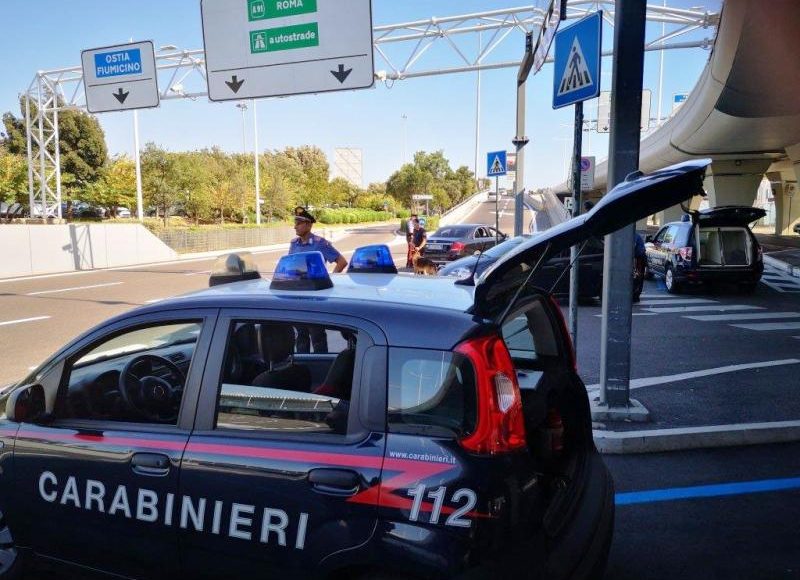 controlli grande raccordo anulare carabinieri direzione fiumicino