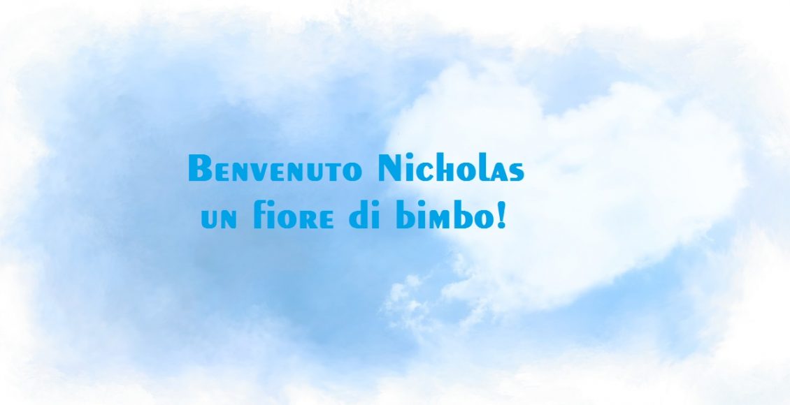 sfondo fiocco azzurro