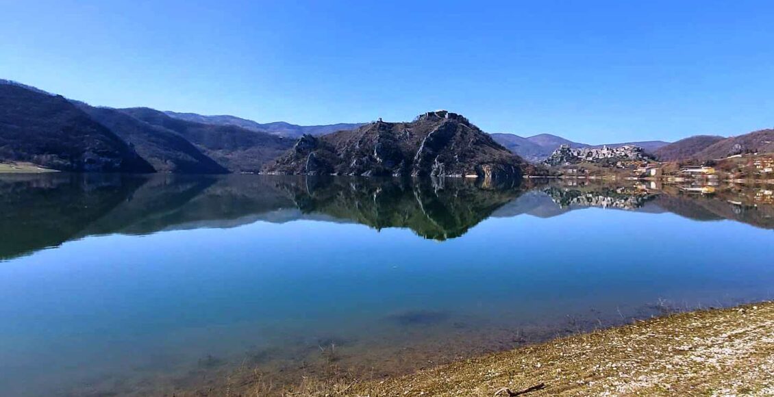 lago del turano feb 2022 panoramica