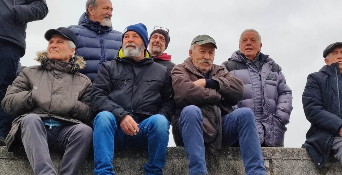 tifosi allo stadio carsoli febbraio 2023 arzone
