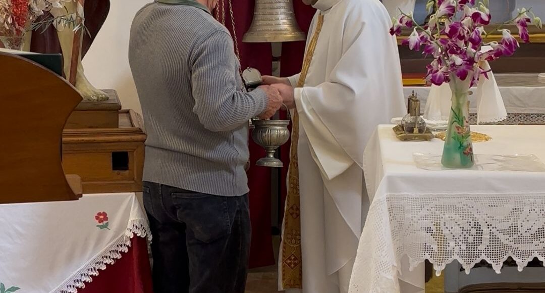 benedizione campana montesabinese don roberto cristofaro