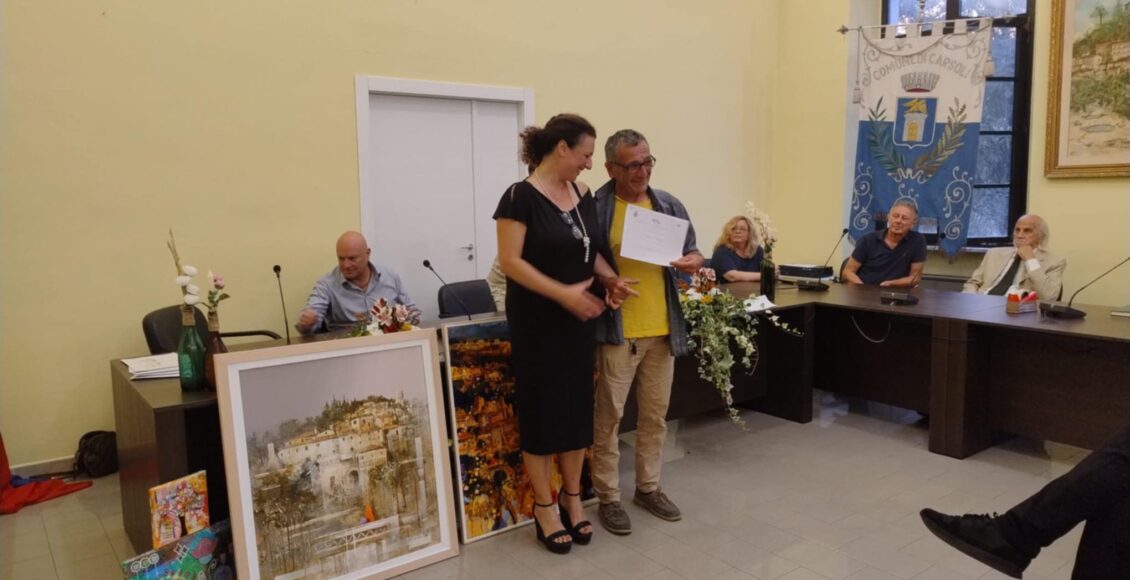 Primo premio La portella 2025 Antonio Civitarese