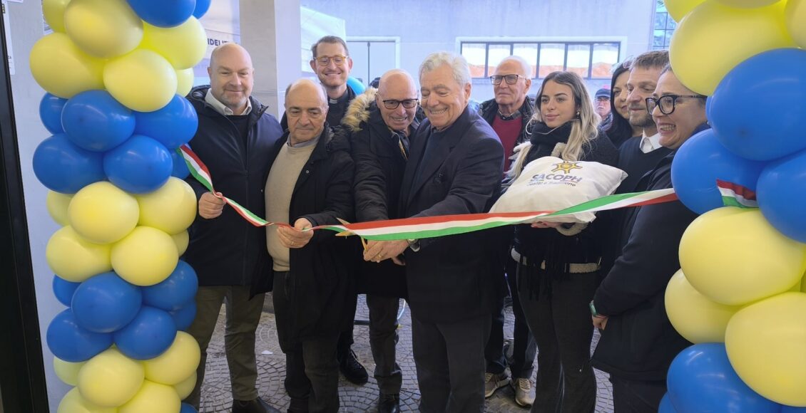 taglio del nastro supermercato sacoph carsoli