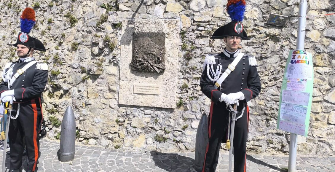 carabinieri alta uniforme bassorilievo carsoli